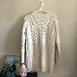 Forever 21 cable knit pullover. sweater dress